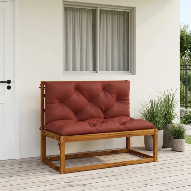 vidaXL 1-delig Palletkussen VIANEN 100% Polyester Rood