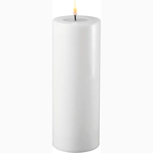 Deluxe Homeart Led Kaars Wit 7.5 x 20.0 cm