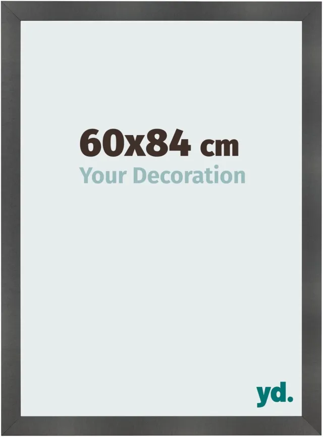 yd. Your Decoration - Fotolijst 60x84 cm - MDF - Zwart Mat - Pisa