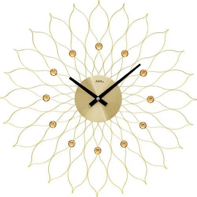 AMS Wandklok AMS - 9609 Goud
