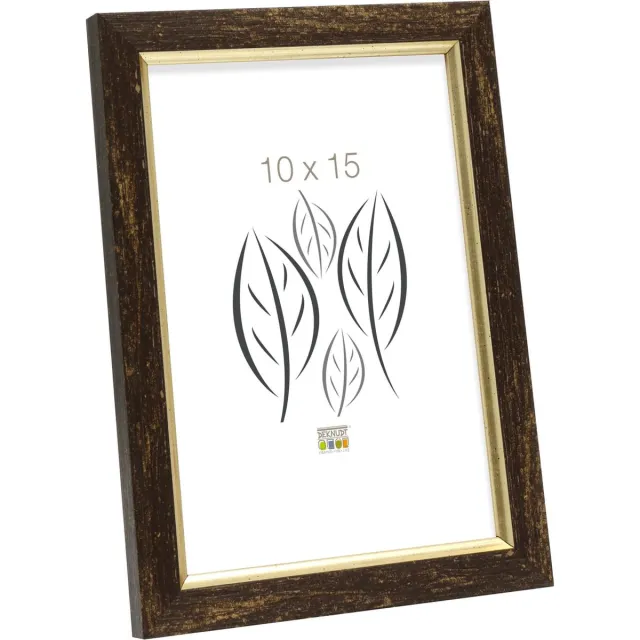 Deknudt Frames fotolijst S46AA3 - goudkleur met biesje - foto 10x15 cm
