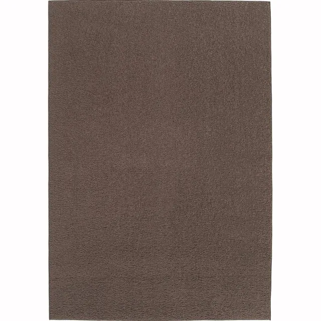 AFK Living Hedendaags tapijt met schapenvacht-effect MONO kastanje