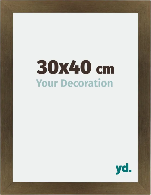yd. Your Decoration - Fotolijst 30x40 cm - MDF - Brons Decor - Mura
