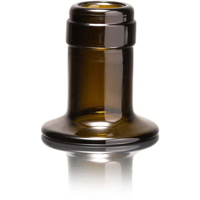Rebottled Candleholder N°1 - Olive
