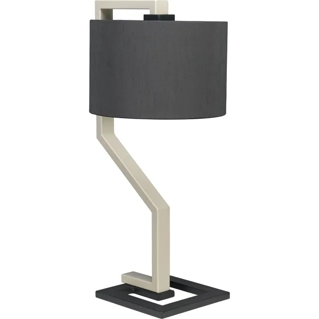 Steady Lighting Landelijke Kroonluchter - Steady Lighting - Metaal - Landelijk - G9 - L: 77.5cm - Voor Binnen - Woonkamer - Eetkamer - Zilver Zilver / Zwart