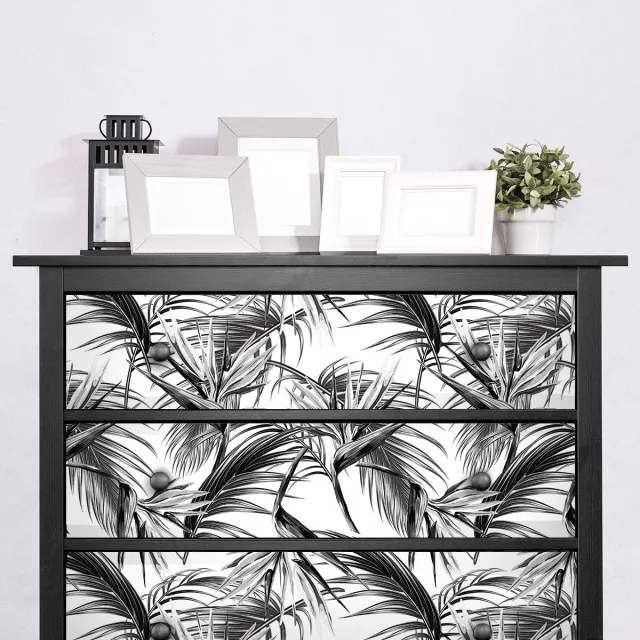 Ambiance Sticker Tropische meubelsticker Sakoniko 40 x 60 cm Multi color