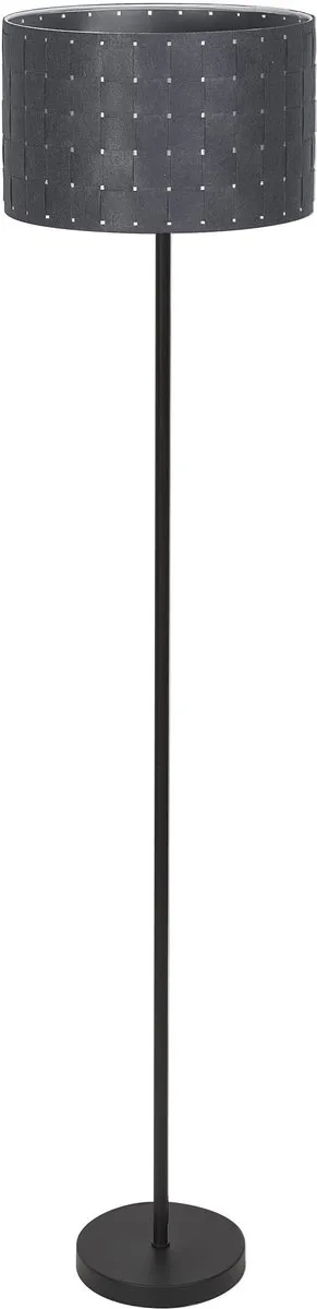Osram vloerlamp Decor Felt Weaving Std Floor gemaakt van vilt en metaal, E 27 , 1560mm hoogte , warme lichteffecten door geweven lampenkap, duurzaam door vervangbare lichtbron, eenvoudig te installeren Donkergrijs