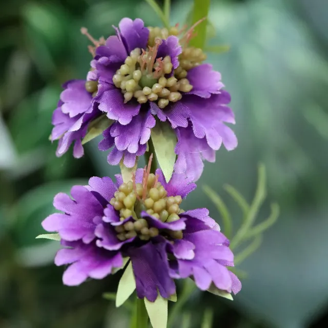 maxifleur Kunstplanten Scabiosa Kunstbloem 77cm Lavender Paars