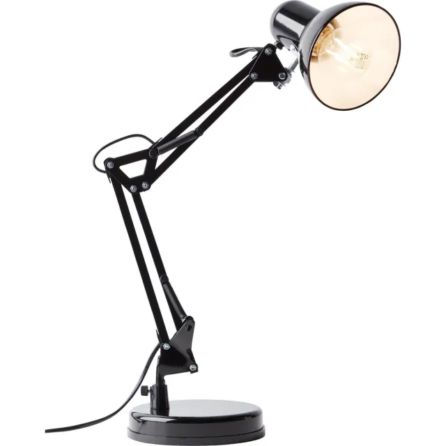 Brilliant Woonexpress bureaulamp HENRY - Zwart