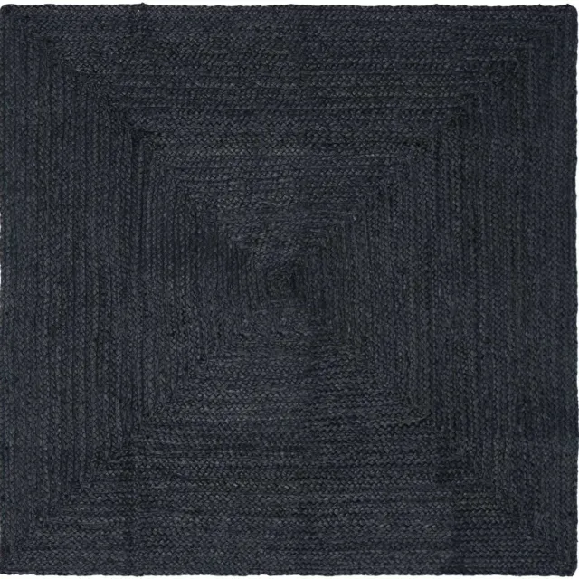 vidaXL Gebied - Tapijt - Donkergrijs - 300 - x - 300 - cm - Jute