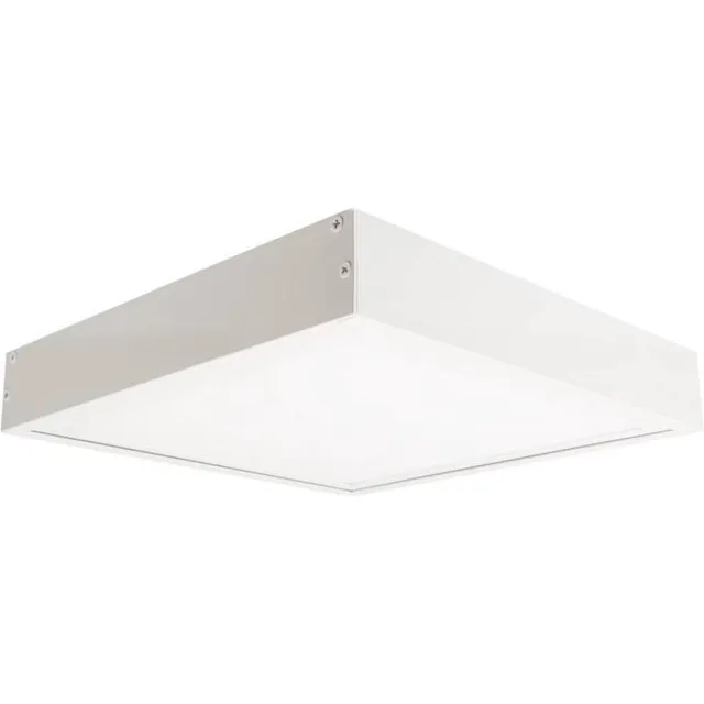 Aigostar LED paneel opbouw - 30x30cm Framesysteem - Wit aluminium - 5cm hoog incl. schroeven