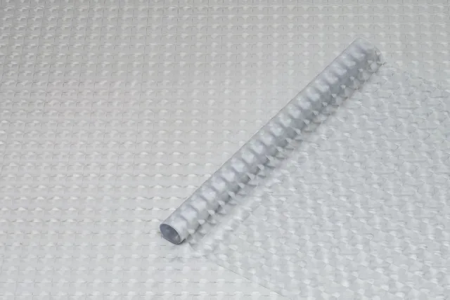Famanu Statische raamfolie met geometrisch patroon, 7,5 cm x 200 cm, voor privacy en decoratie zonder lijm