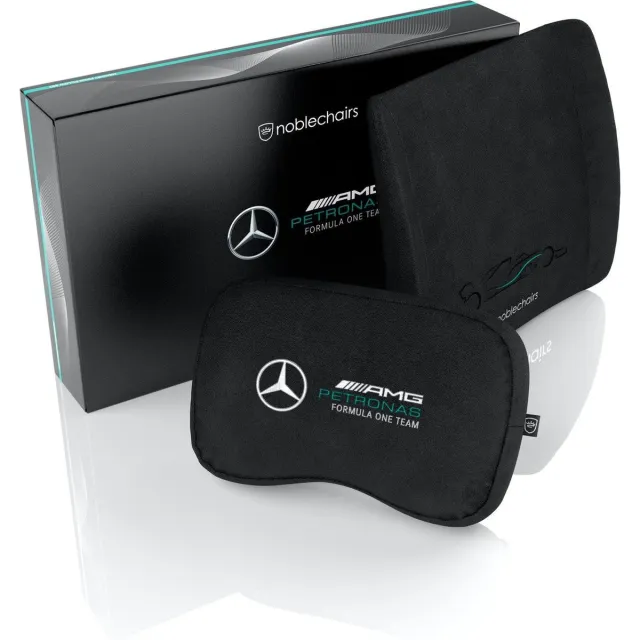 Noblechairs Memory foam kussenset Special Edition Mercedes-AMG Petronas F1 Team voor gamestoel Multicolor