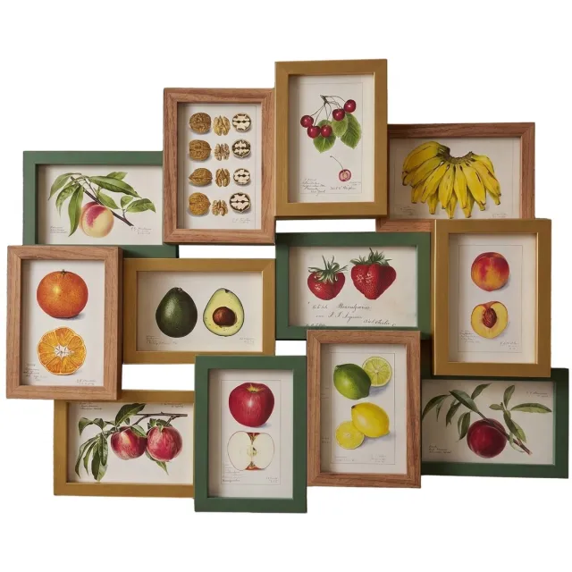 SCENA LIVING Multifotolijst voor 12 foto's KORLO, 50 x 62 cm beige