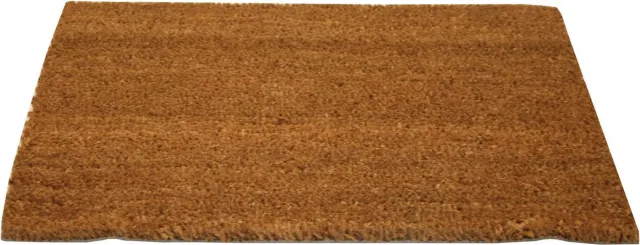 Intrada Nederland Stijlvolle kokosmat - schrapende werking - duurzaam - 40 x 60 cm - camel