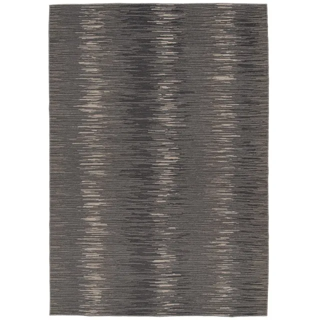 Heritaged Abstract vloerkleed - Sapphire Ripple antraciet 160x230