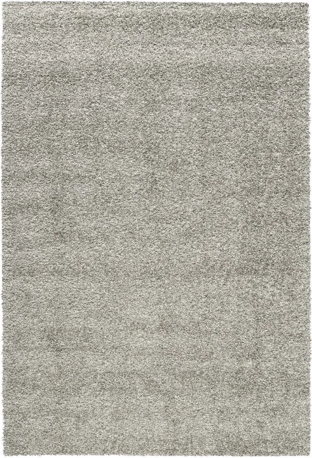 Rugsman Mellow Vloerkleed - Grijs - Rechthoekig, Loper, Rond - Polyester - Woonkamer - Effen - Shaggy - Hoogpolig, Modern