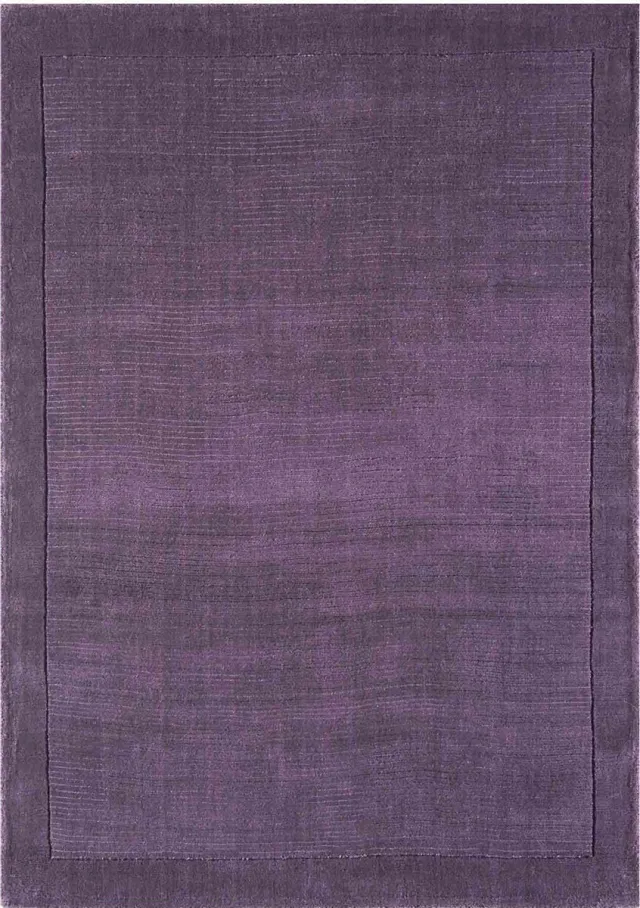 easy living York-Rug-Purple Vloerkleed - 200x290 - Rechthoek - Laagpolig Tapijt - Klassiek - Paars