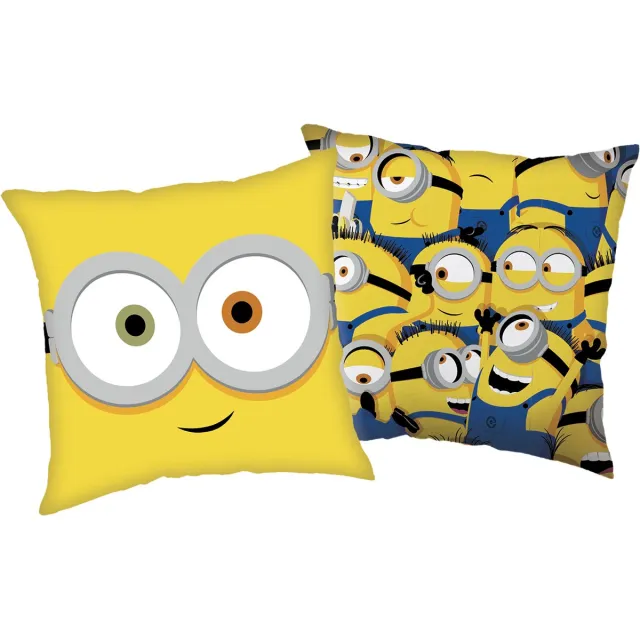 Minions Sierkussen - Watch Me - 40 x 40 cm - Polyester Geel