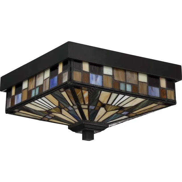 Steady Lighting Bohemian Plafondlamp - Steady Lighting - Glas - Bohemian - E27 - L: Cm - Voor Buiten - Woonkamer - Eetkamer - Brons
