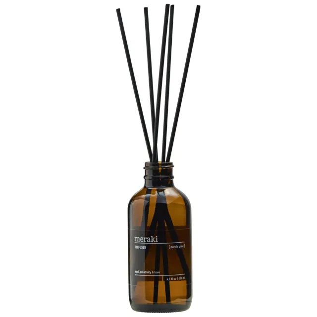 Meraki geurstokjes Nordic Pine (120 ml) Bruin
