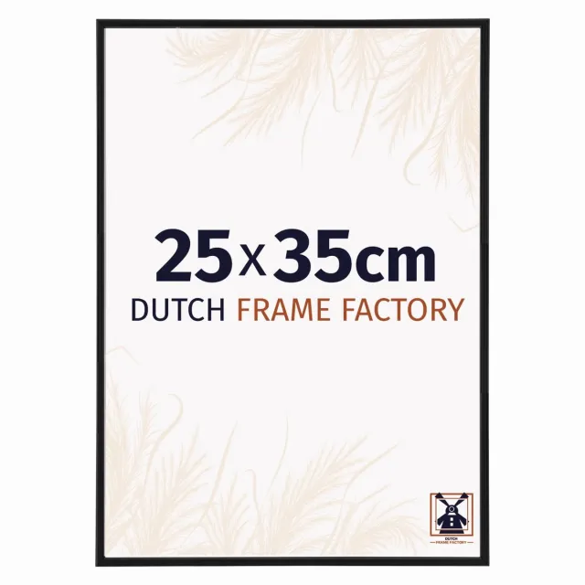 Dutch Frame Factory Fotolijst 25x35 cm - Kunststof - Zwart Mat - Angers