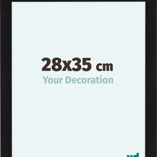 yd. Your Decoration - Fotolijst 28x35 cm - MDF - Zwart Mat - Como