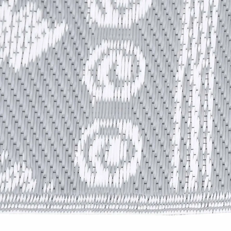 vidaXL Buitenkleed ARAKIL polypropeen grijs, foto 7