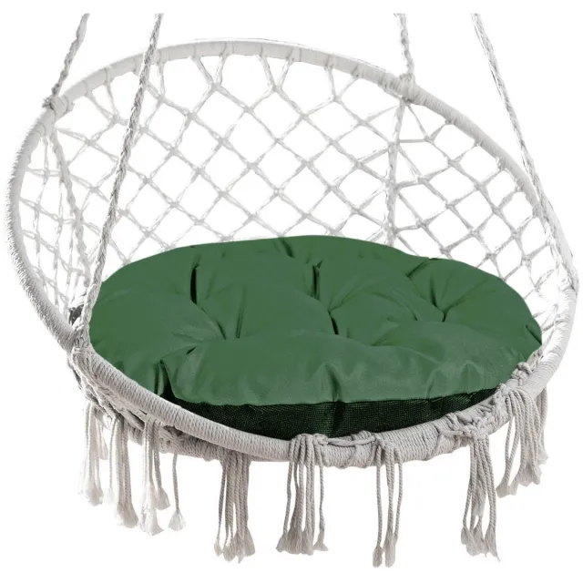 AIO FACTORY Stoelkussen - Waterdicht - Groen - 65 cm