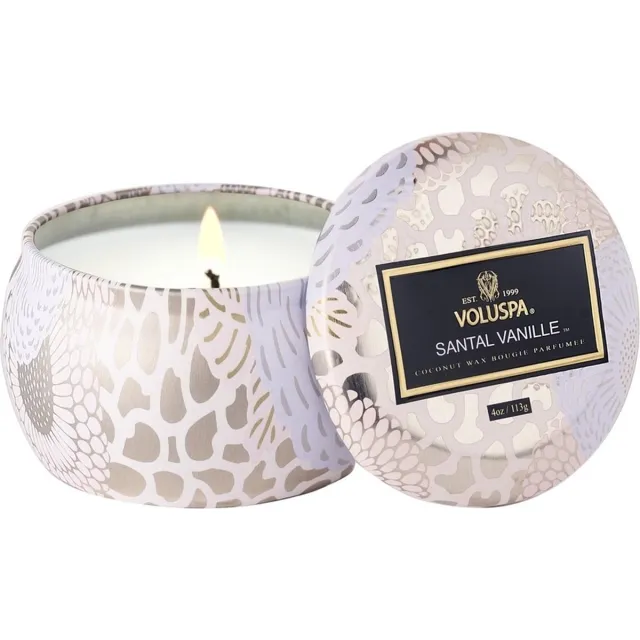Voluspa Geurkaars Japonica Collection Santal Vanille Mini Tin Candle 113gr Multi