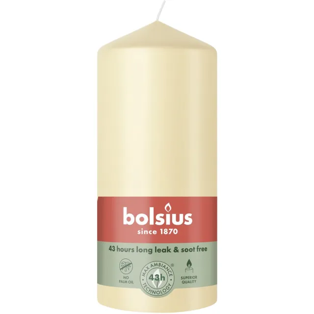 Bolsius Stompkaars 130/68 Beige (1 stuk)