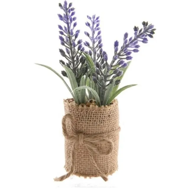 Decoris Kunstplant Lavendel H12cm paars