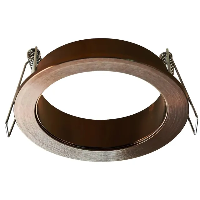 Fantasia Taboo ronde lampbasis van Fantasia (Zoom-serie) in brons, aluminium, met GU10-fitting; lichtbron niet inbegrepen.