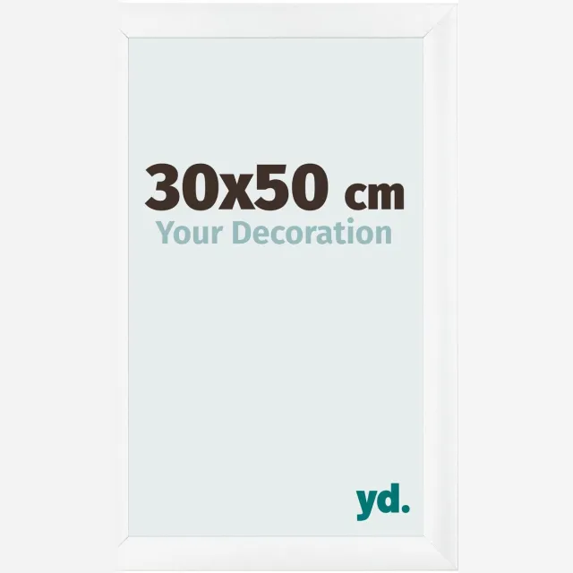 yd. Your Decoration - Fotolijst 30x50 cm - MDF - Wit Mat - Pisa