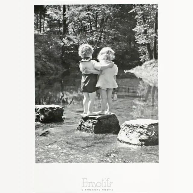 Catch Projecten Poster - Rocky Love - H. Armstrong Roberts - Zwart/Wit - Fotografie - Jaren 80