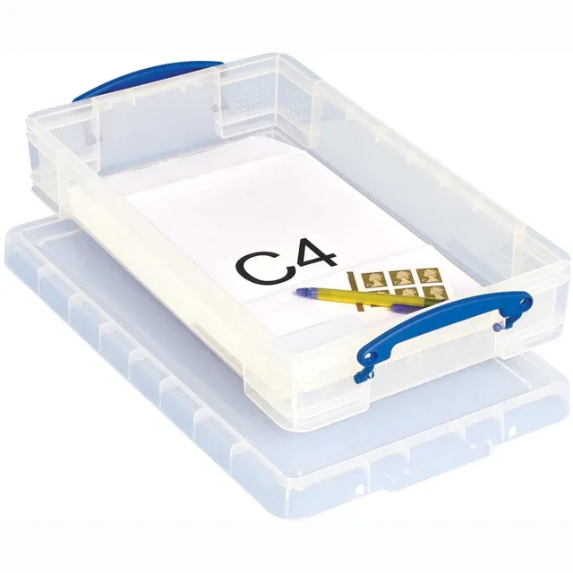 Really Useful Box opbergdoos 6 liter | transparant