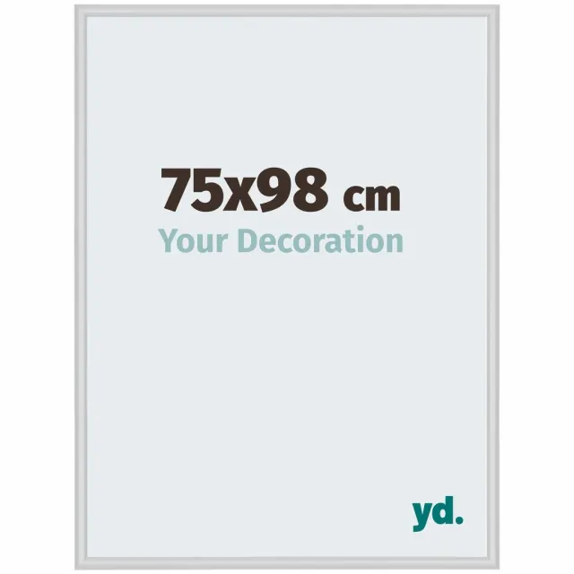 yd. Your Decoration - Fotolijst 75x98 cm - Aluminium - Zilver Mat - Miami