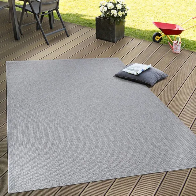 Paco Home Timber grey 125 80 x 150 cm grijs