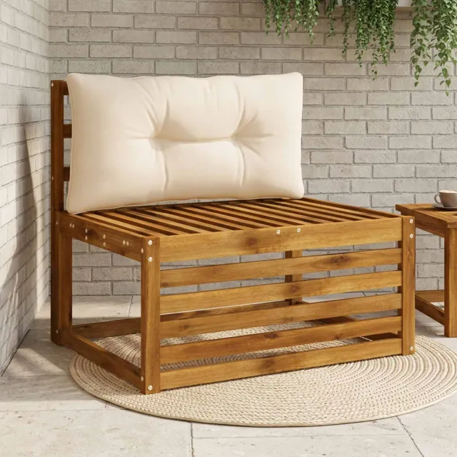 vidaXL Rugkussen PUTTEN 100% Polyester Crèmekleurig 70 x 40 x 10 cm