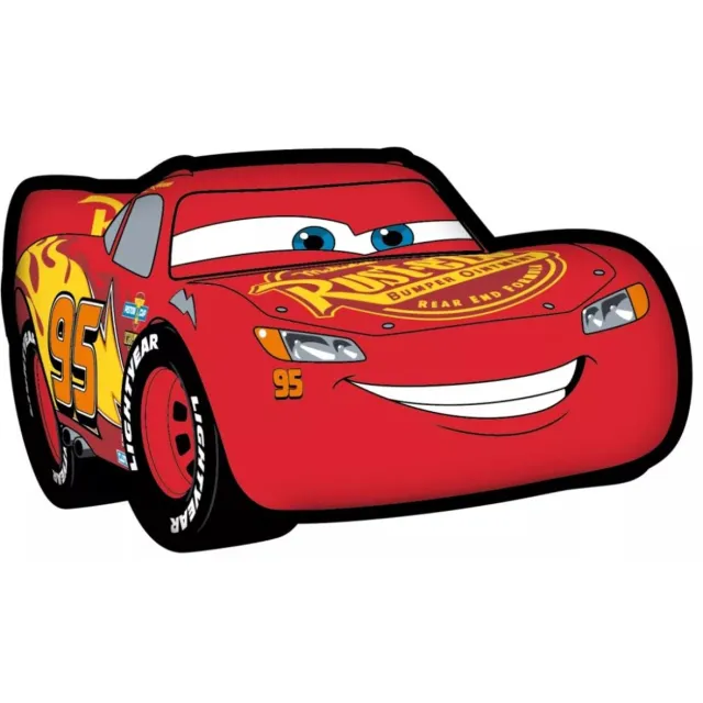 Disney Cars sierkussen McQueen decorative 35 x 21 cm Red