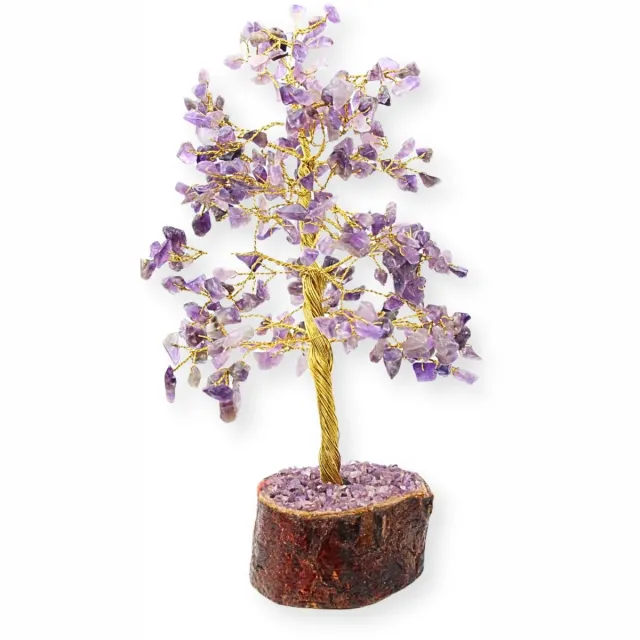 Ruben Robijn Edelsteen boompje Amethist ca. 23 cm Paars