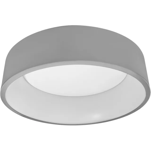 Osram SMART+ Matter Cylinder LED Plafondlamp Grijs 450mm, 24W, 930lm, TW 3000-6500K, WiFi, Alexa, PMMA