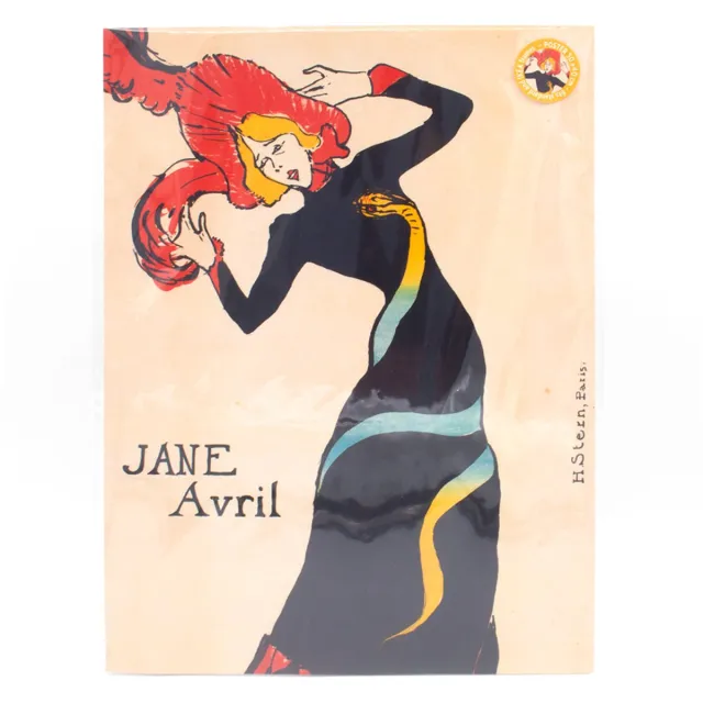 Lanzfeld (museumwebshop.com) Poster Schilderij A3 – Jane Avril – Henri de Toulouse-Lautrec – MuseumEditions Multi