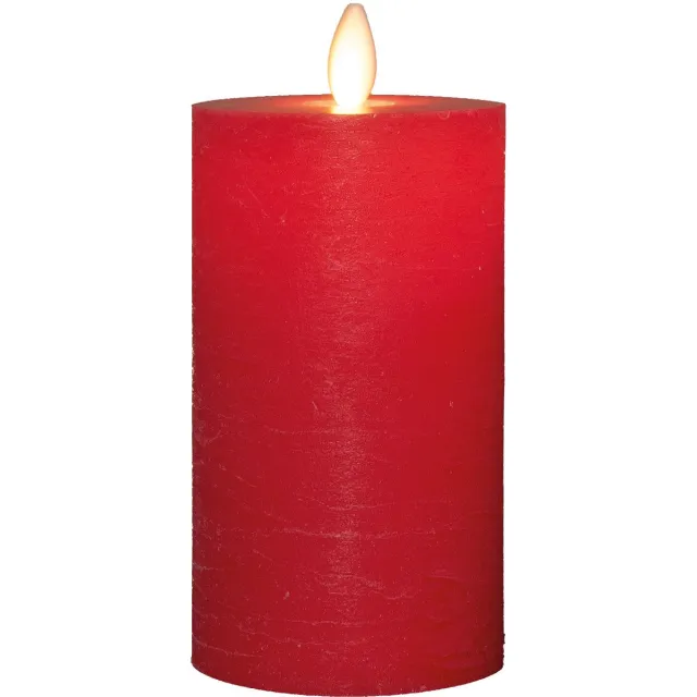 Annas Collection Stompkaars-USB wax 12,5x7,5 cm rood Anna's Collection