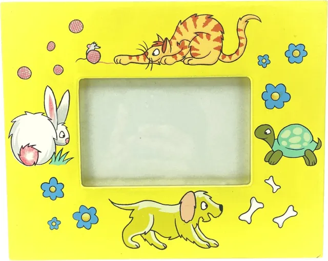 Charl’s Design Toys Charl's Design Toys Fotolijstje Huisdieren 14 x 9 cm Multi