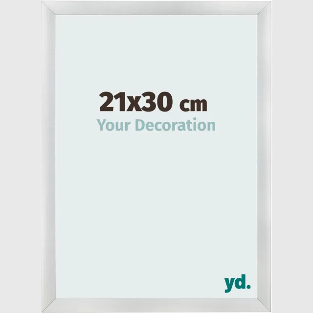 yd. Your Decoration - Fotolijst 21x30 cm - MDF - Zilver Mat - Pisa