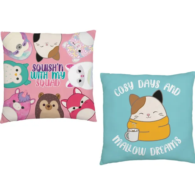 Squishmallows Kussen, Mallow Dreams - 40 x 40 cm - Polyester Multi