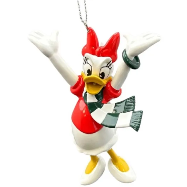 Disney Home Ornament - Daisy Duck With Scarf Meerkleurig
