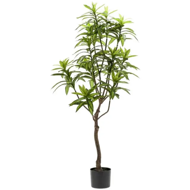 Emerald Kunstboom Dracaena 130cm - Kunstplant voor binnen Groen