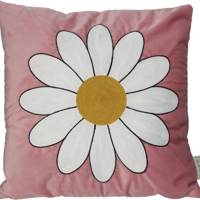 HD Collection Kussen Madelief Roze 45x45x8cm